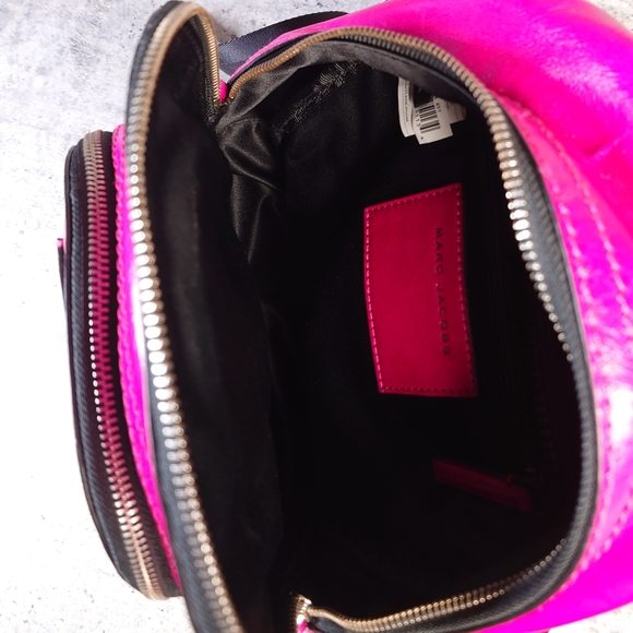 Marc Jacobs Pink Leather Backpack - Picture 6 of 9